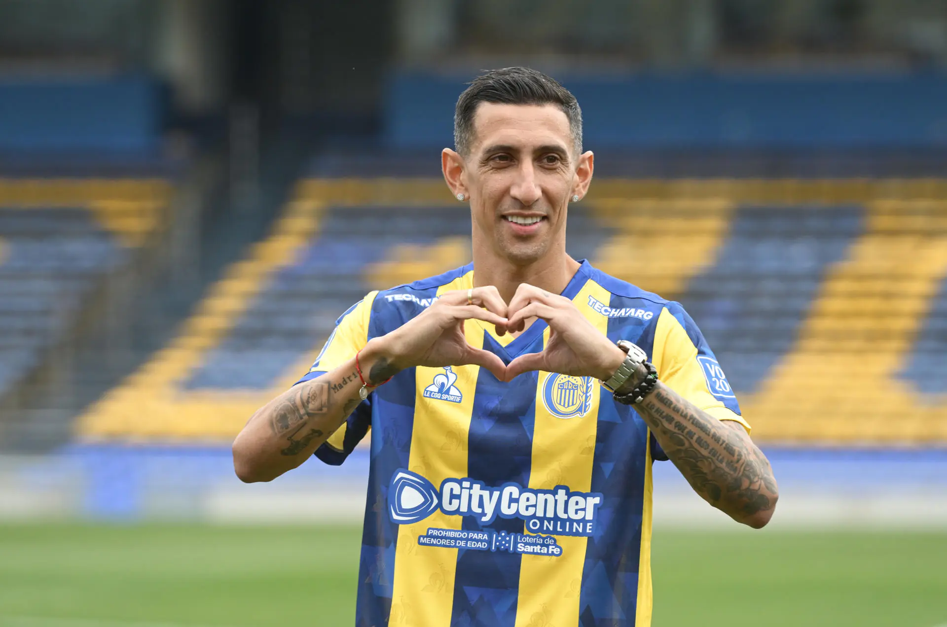 Di María, de Rosario Central, se reencuentra con la Libertadores