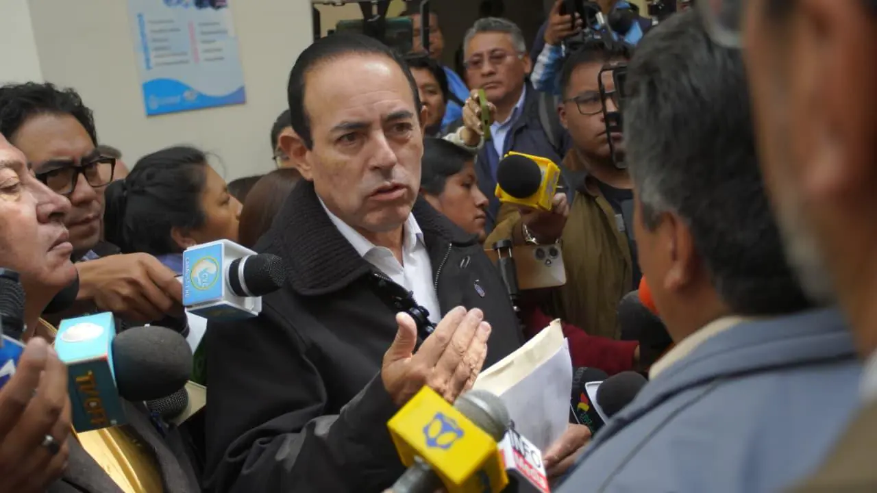El alcalde electo de La Paz, César Dockweiler. FOTO: Innovación Humana