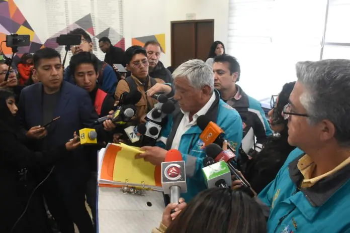 El alcalde de La Paz, Iván Arias. FOTO: GAMLP