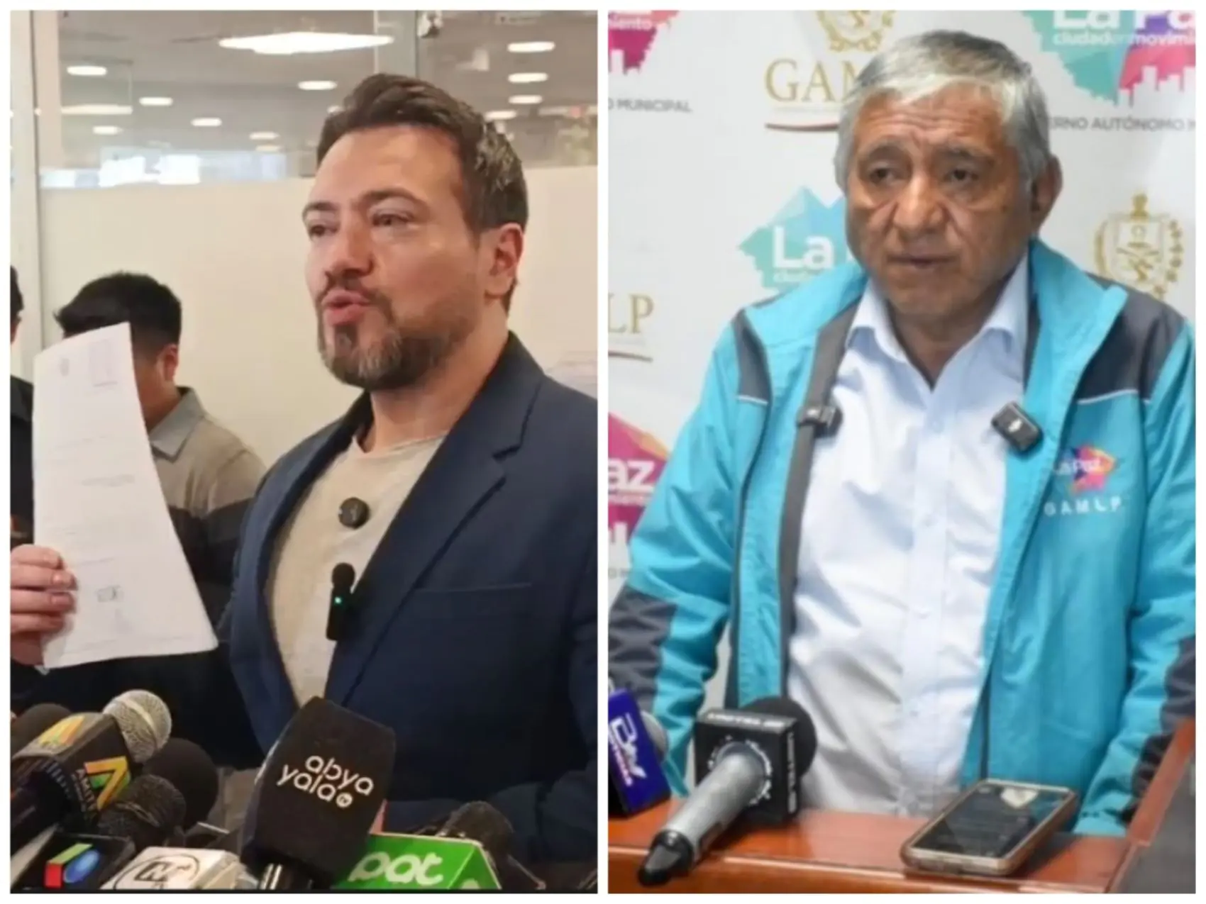El diputado Alejandro Reyes envió una solicitud para solicitar el arraigo del alcalde de La Paz, Iván Arias. FOTO: RRSS