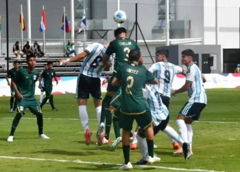 Bolivia pierde 3-1 ante Argentina en los Suramericanos de la Juventud