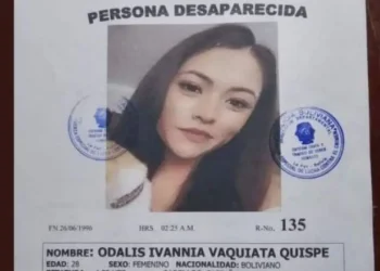 Odalys, madre de un niño de ahora cinco años de edad, desapareció el 30 de marzo de 2024. FOTO: RRSS