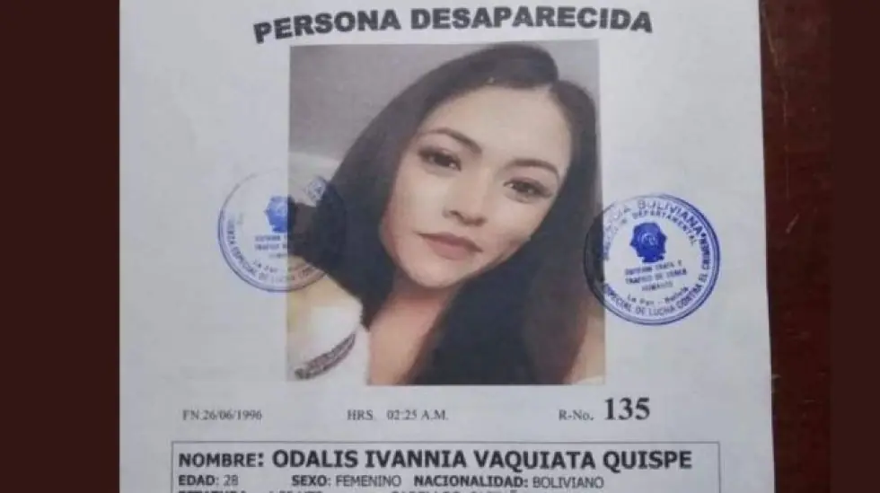 Odalys, madre de un niño de ahora cinco años de edad, desapareció el 30 de marzo de 2024. FOTO: RRSS