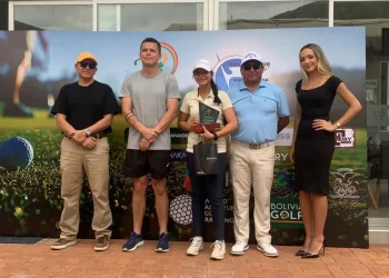 Quiroga y Onishi brillan en Juvenil de la cuarta Vuelta Bolivia