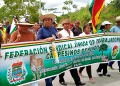 Más de 300 campesinos llegan a Rurrenabaque en rechazo a la Ley 1720