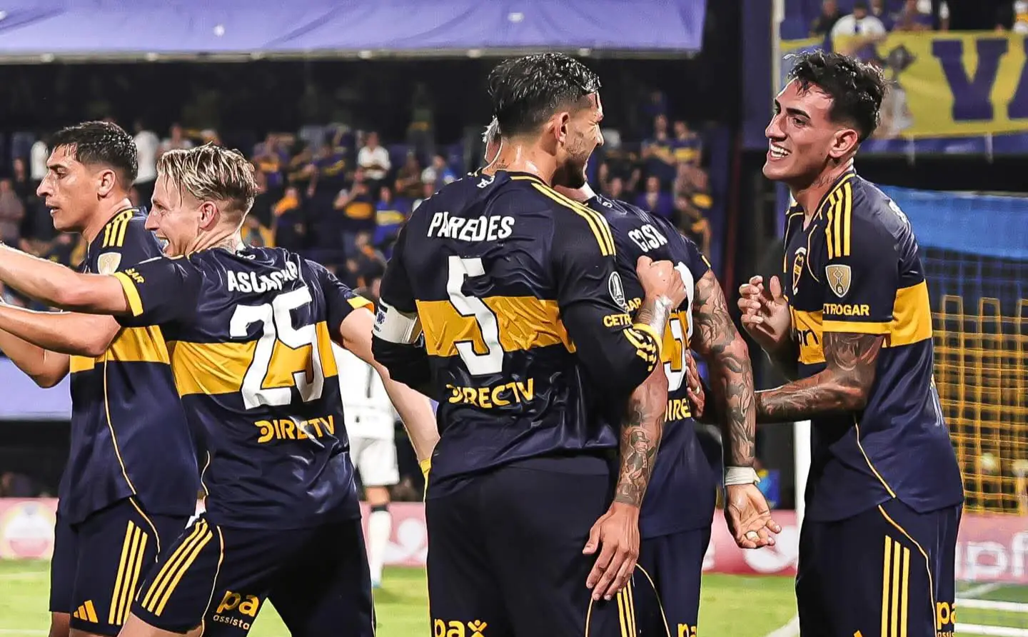 Boca Juniors vence 3-0 a Barcelona de Ecuador por la Libertadores