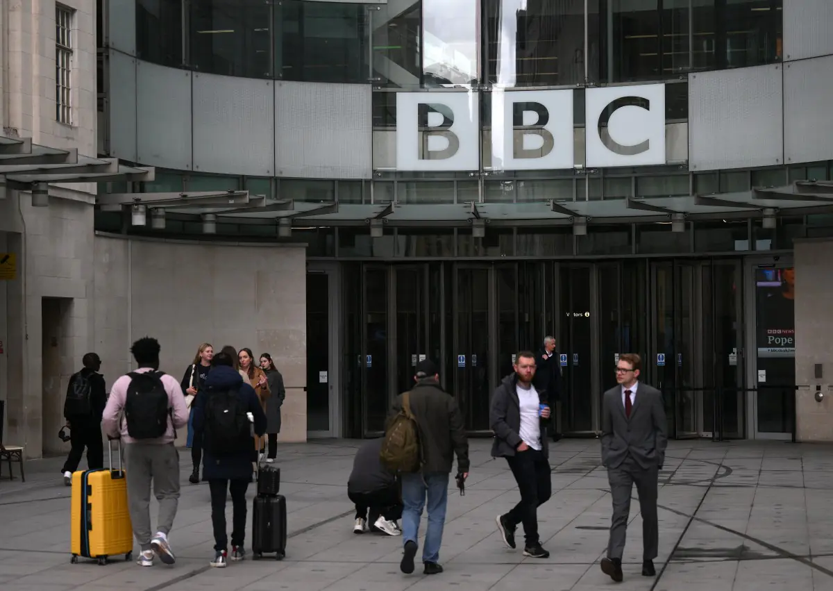 La sede de la British Broadcasting Corporation (BBC) en Londres/AFP