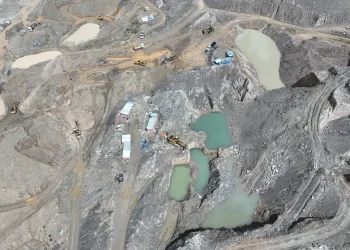 Durante el operativo la AJAM verificó el movimiento de tierras y la explotación minera/AJAM
