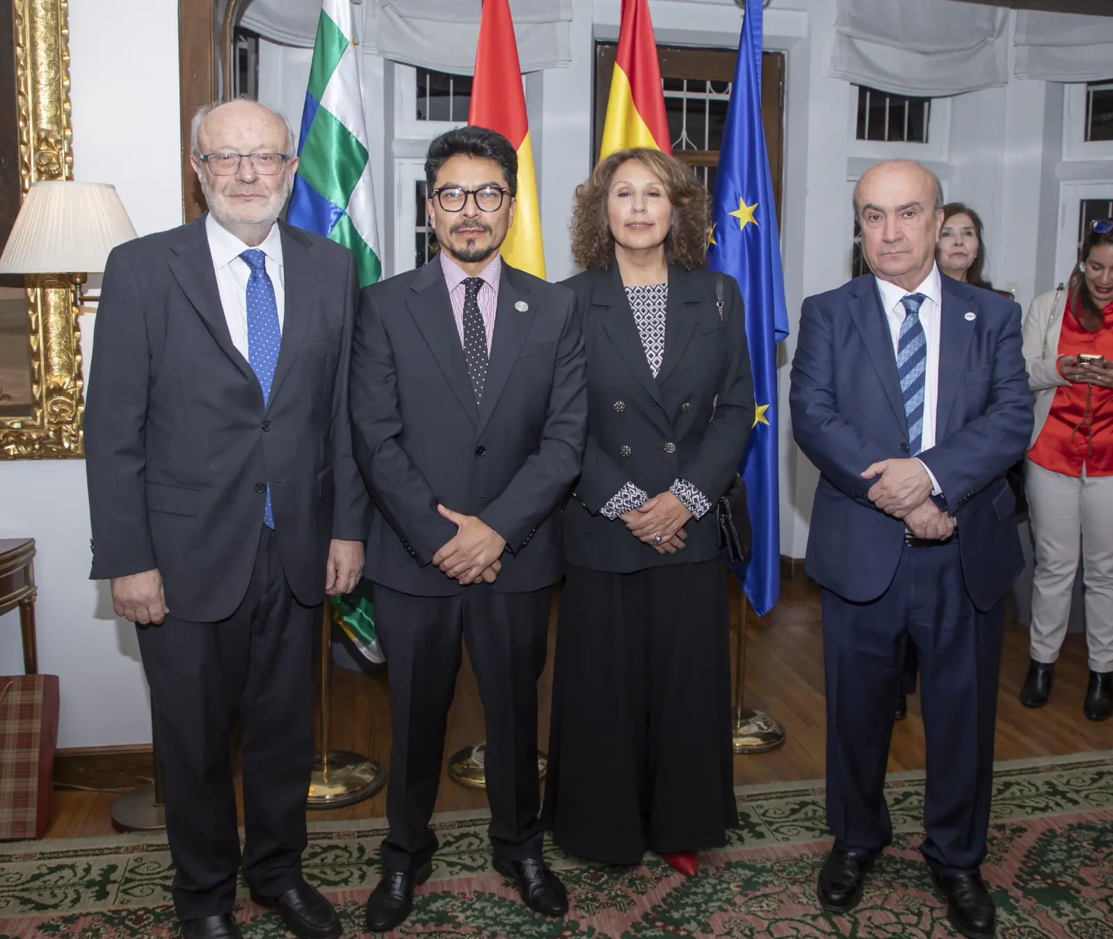 Cóctel de bienvenida a Mariano Jabonero