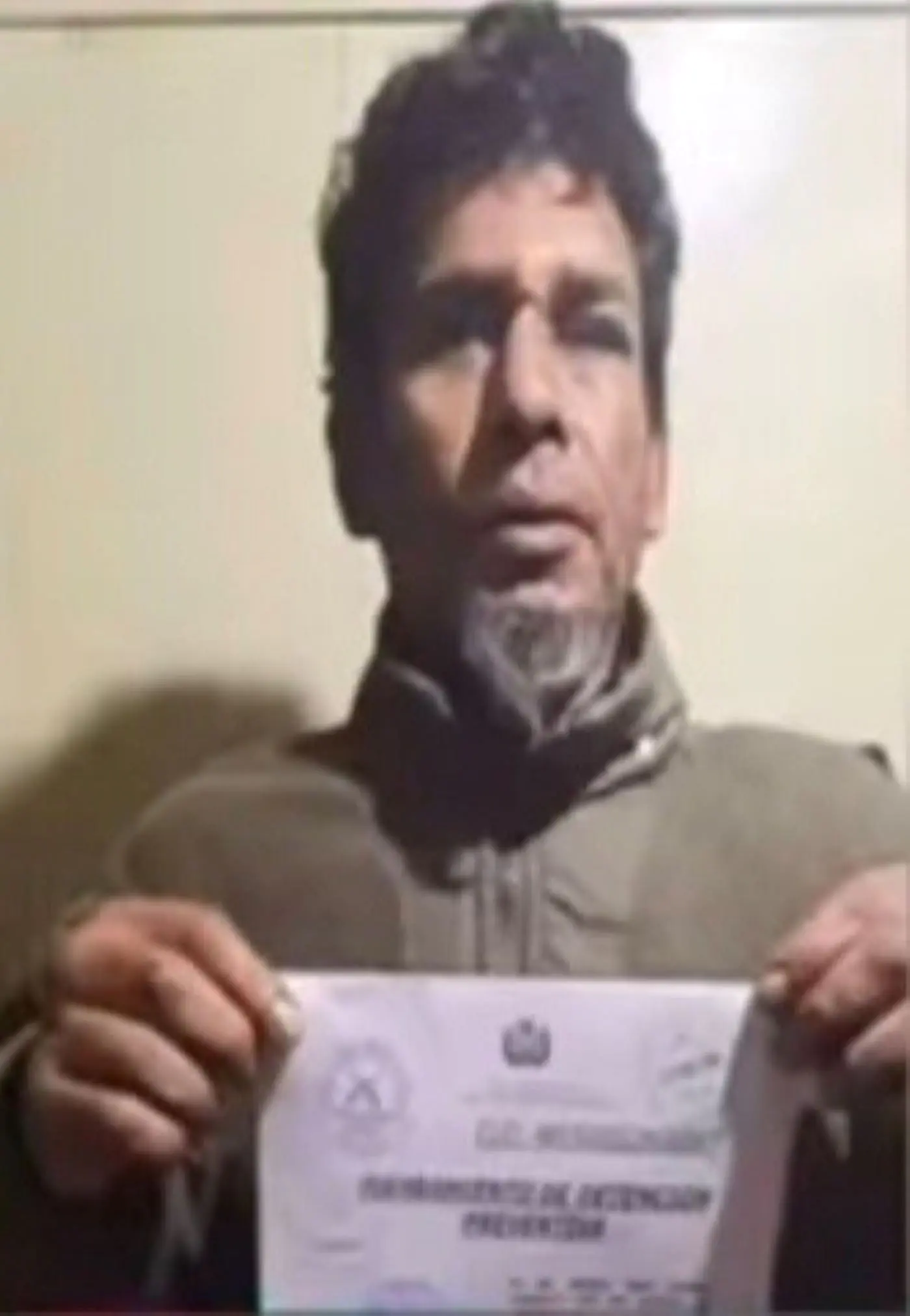 Julio Echandía Goycochea, de nacionalidad peruana es buscado por la Policía. FOTO: RRSS