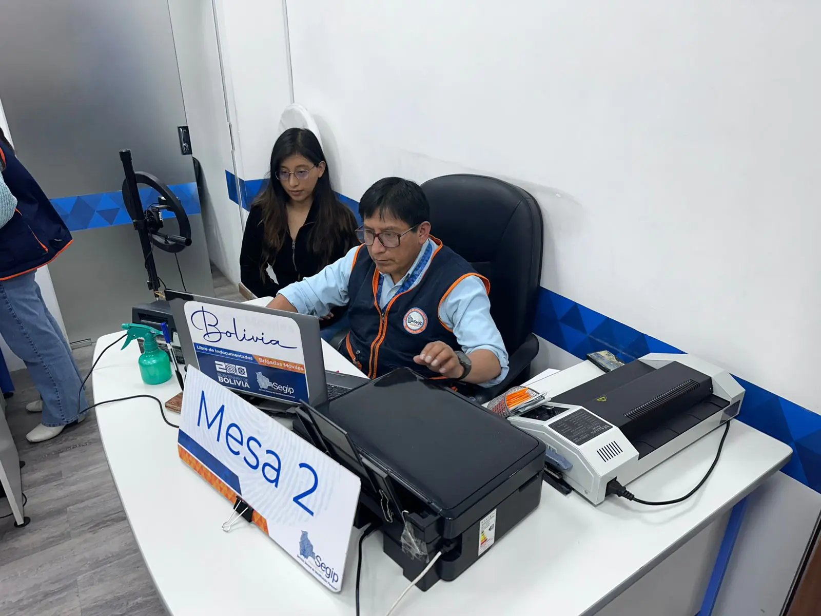El Segip habilita atención extraordinaria el sábado en cinco departamentos por el balotaje. FOTO: SEGIP
