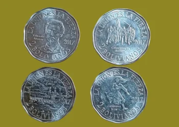 BCB advierte que todas las monedas de Bs 2 tienen el mismo valor