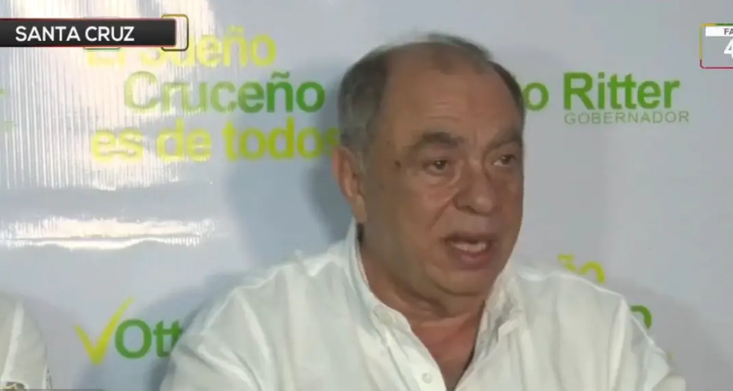 Ritter llama a votar y dice que es una jornada histórica para Santa Cruz