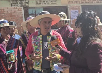 Oruro: Edgar Sánchez  gana la Gobernación con el 52%, según datos preliminares