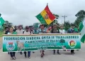 Marcha contra la Ley 1720 avanza hacia La Paz y se prevé la suma de otros sectores