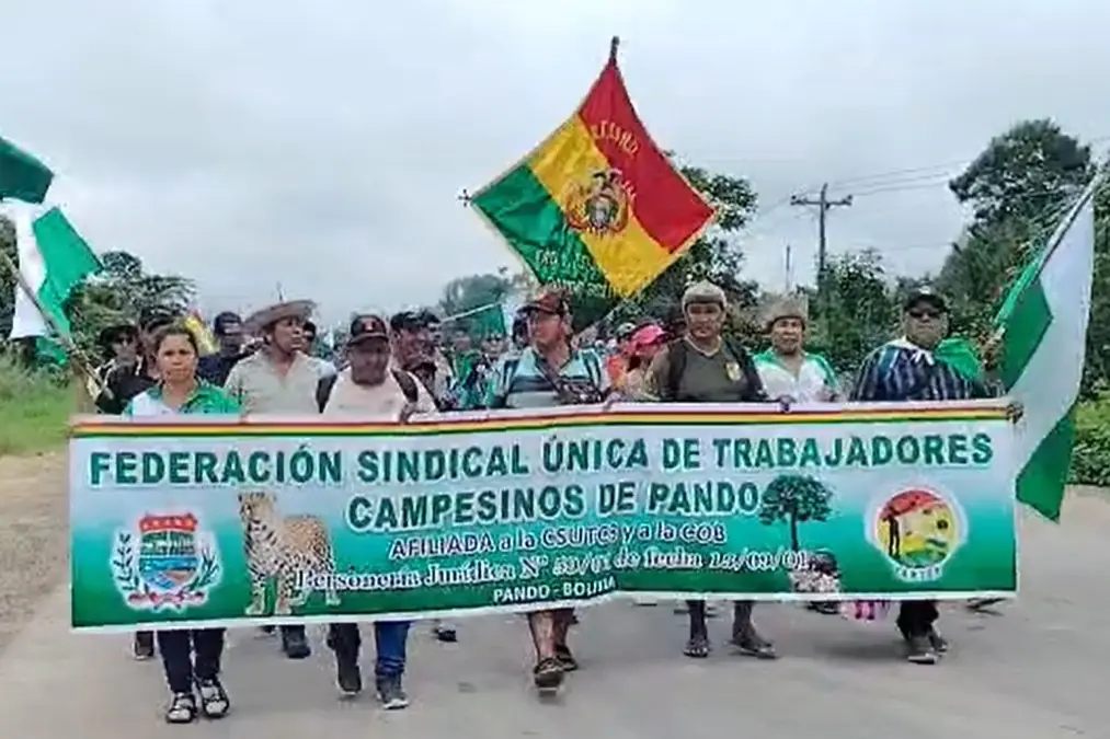 Marcha contra la Ley 1720 avanza hacia La Paz y se prevé la suma de otros sectores