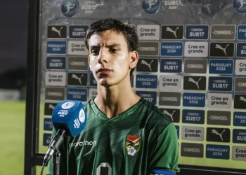 El boliviano Nacif es goleador de la Sub-17 junto a Pape y Escorcia