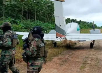 Tiroteo: Frustran vuelo con más de media tonelada de droga en el Trópico