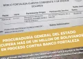 Procuraduría recupera a favor del Estado Bs 1,1 MM del Banco Fortaleza