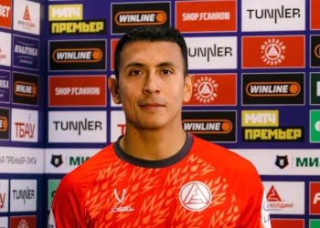 Fernández anota en el empate del FC Akron ante Dynamo Makhachkala