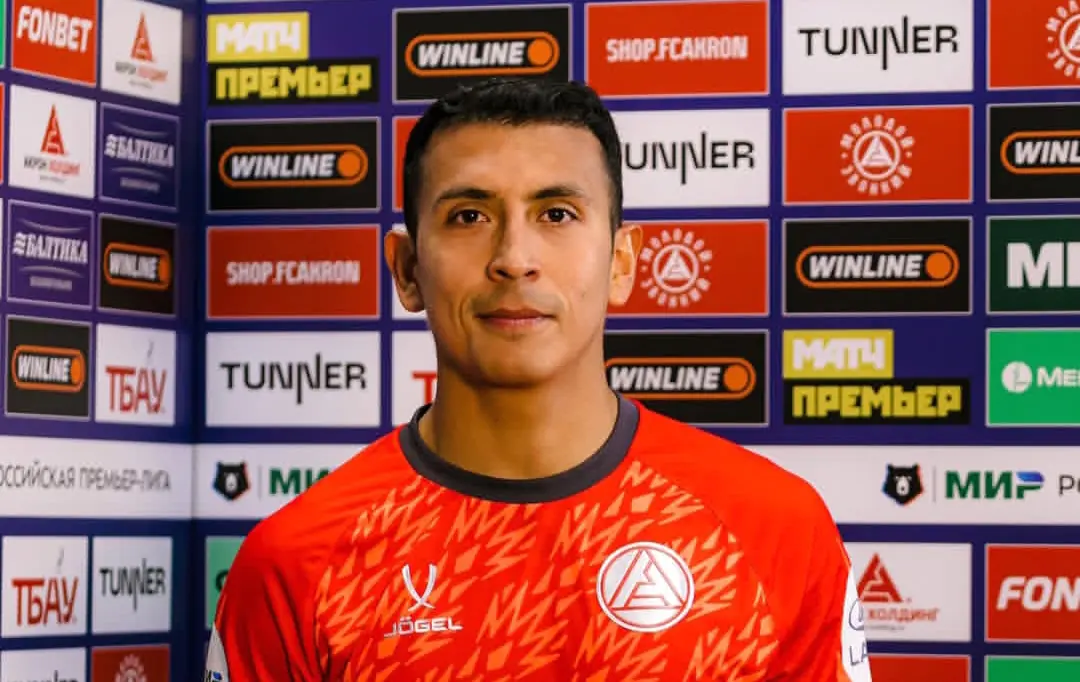 Fernández anota en el empate del FC Akron ante Dynamo Makhachkala