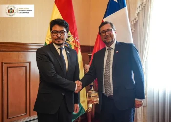 Bolivia y Chile impulsan agenda bilateral en la sede de Gobierno