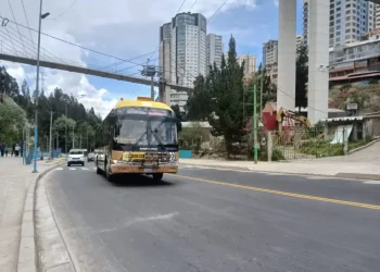 El servicio de La Paz BUS se retoma de forma progresiva. FOTO: GAMLP