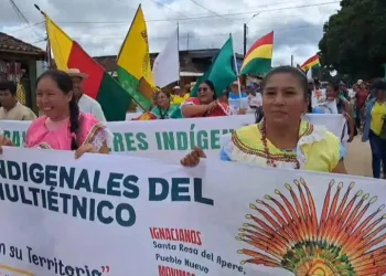 Realizaron una marcha en Trinidad/RRSS