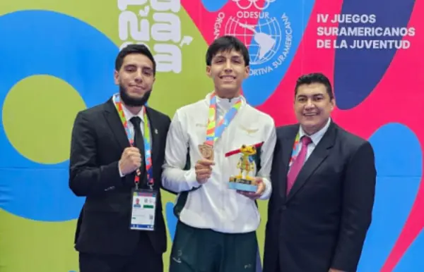 El karate suma bronce en los Juegos Suramericanos con Matías Paredez