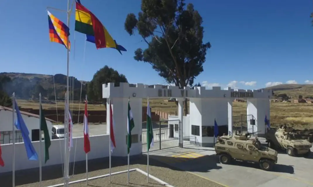 El Regimiento de Infantería de marina donde se produjo el robo/RRSS