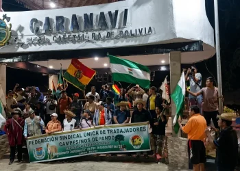 Marcha campesina llega a Caranavi y sectores anuncian bloqueo general desde este lunes