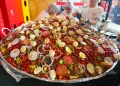 Los visitantes a la feria degustaron de este platillo/Enfoque News