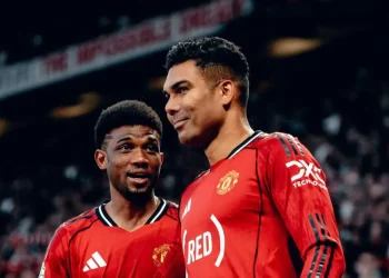 Casemiro acerca al Manchester United a la próxima Liga de Campeones