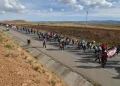 Arranca marcha del magisterio urbano; prevé llegar el viernes a la sede de Gobierno