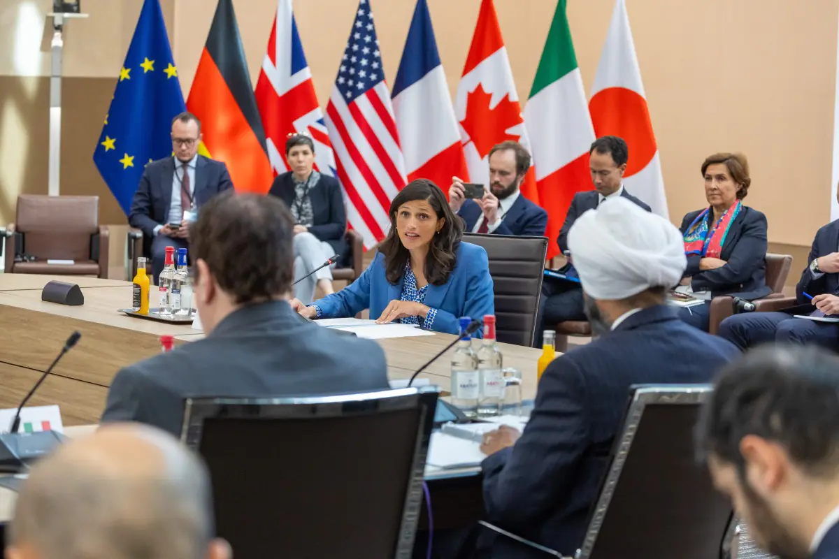 La reunión de ministros de Desarrollo del G7
