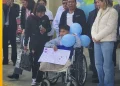 Rubén fue dado de alta luego de dos meses de hospitalización. FOTO: Captura BTV