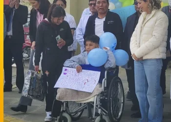 Rubén fue dado de alta luego de dos meses de hospitalización. FOTO: Captura BTV