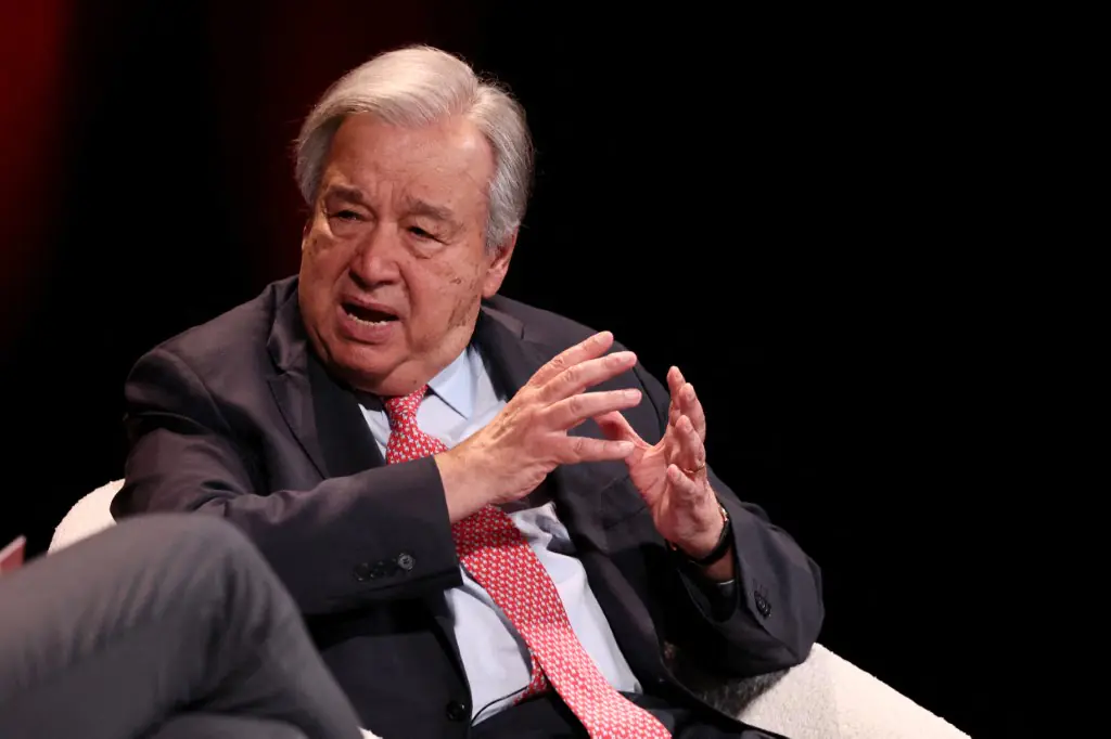 Antonio Guterres, Secretario General de la ONU/AFP