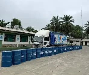 Los químicos incautados/FELCN