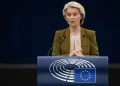 La presidenta de la Comisión Europea, Ursula von der Leyen/AFP