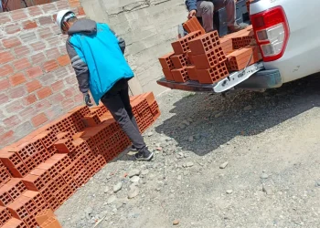 Personal edil detiene obras ilegales en terrenos municipales