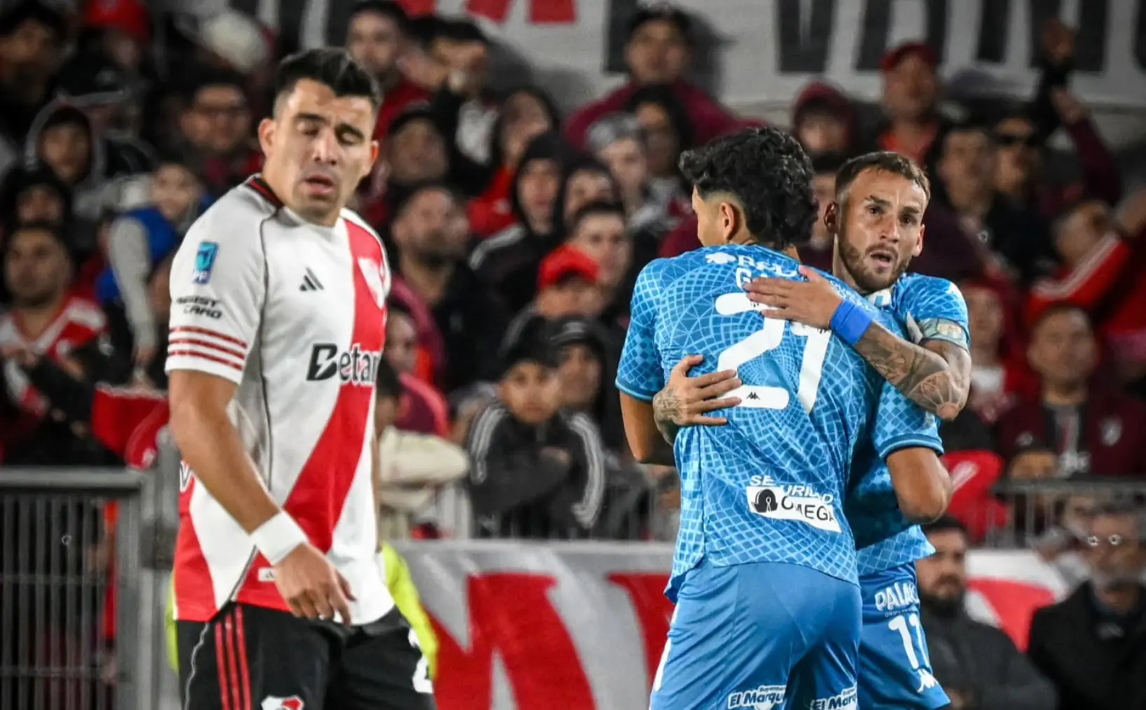 River Plate sufre una inesperada caída en el Monumental