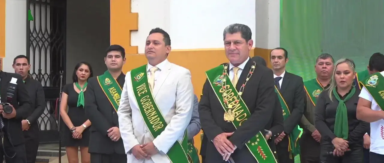 Egüez fue posesionado como gobernador del Beni; convoca a la unidad regional