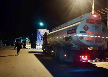 El Gobierno asegura que envió combustible y maquinaria a Urujara