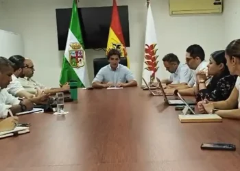 Saavedra se reunió con todos sus secretarios/Captura de pantalla
