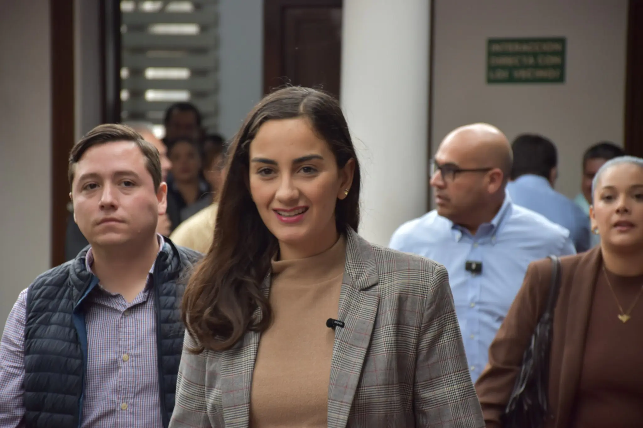 Luisa Nayar la presidenta del Concejo Municipal de Santa Cruz/RRSS