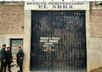 Frontis del penal de El Abra en Cochabamba. FOTO: Fiscalía de Cochabamba