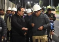 Dockweiler denuncia fallas en la avenida del Poeta por uso de materiales de baja calidad