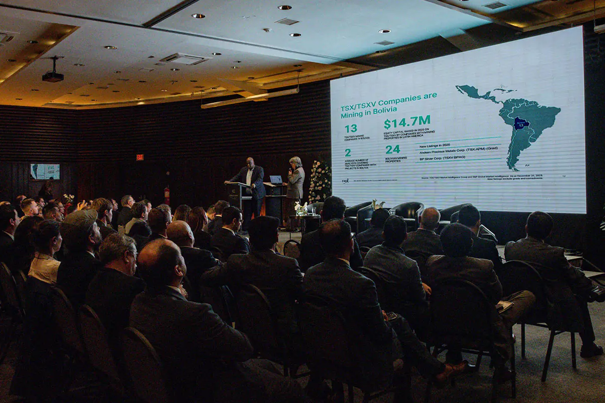 Bolivia promueve inversiones mineras de Canadá y fortalece vínculos financieros