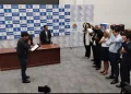 Loza posesiona a su gabinete y elimina dos secretarías por austeridad